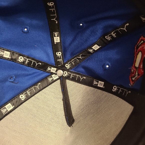 NWOT - Superman New Era 9Fifty Snapback Hat Medium Large - Picture 10 of 12